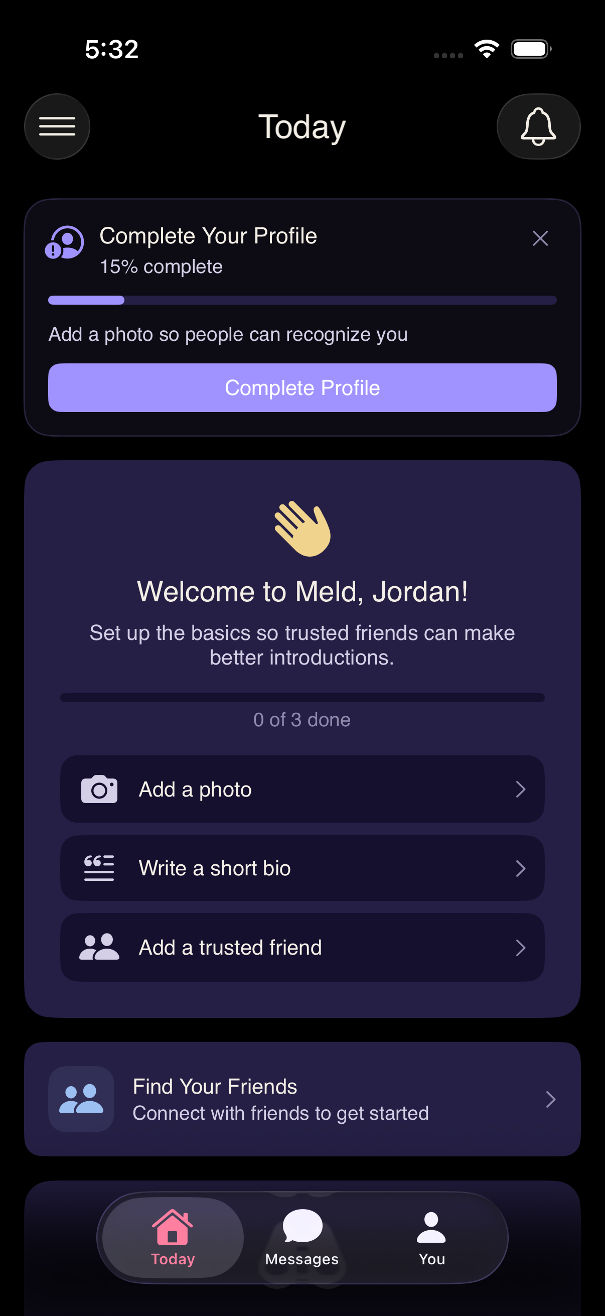 Meld - Onboarding